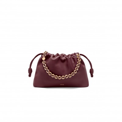 LOEWE LARGE FLAMENCO PURSE IN MELLOW NAPPA LAMBSKIN A411FPDX01 (41*26*9cm)